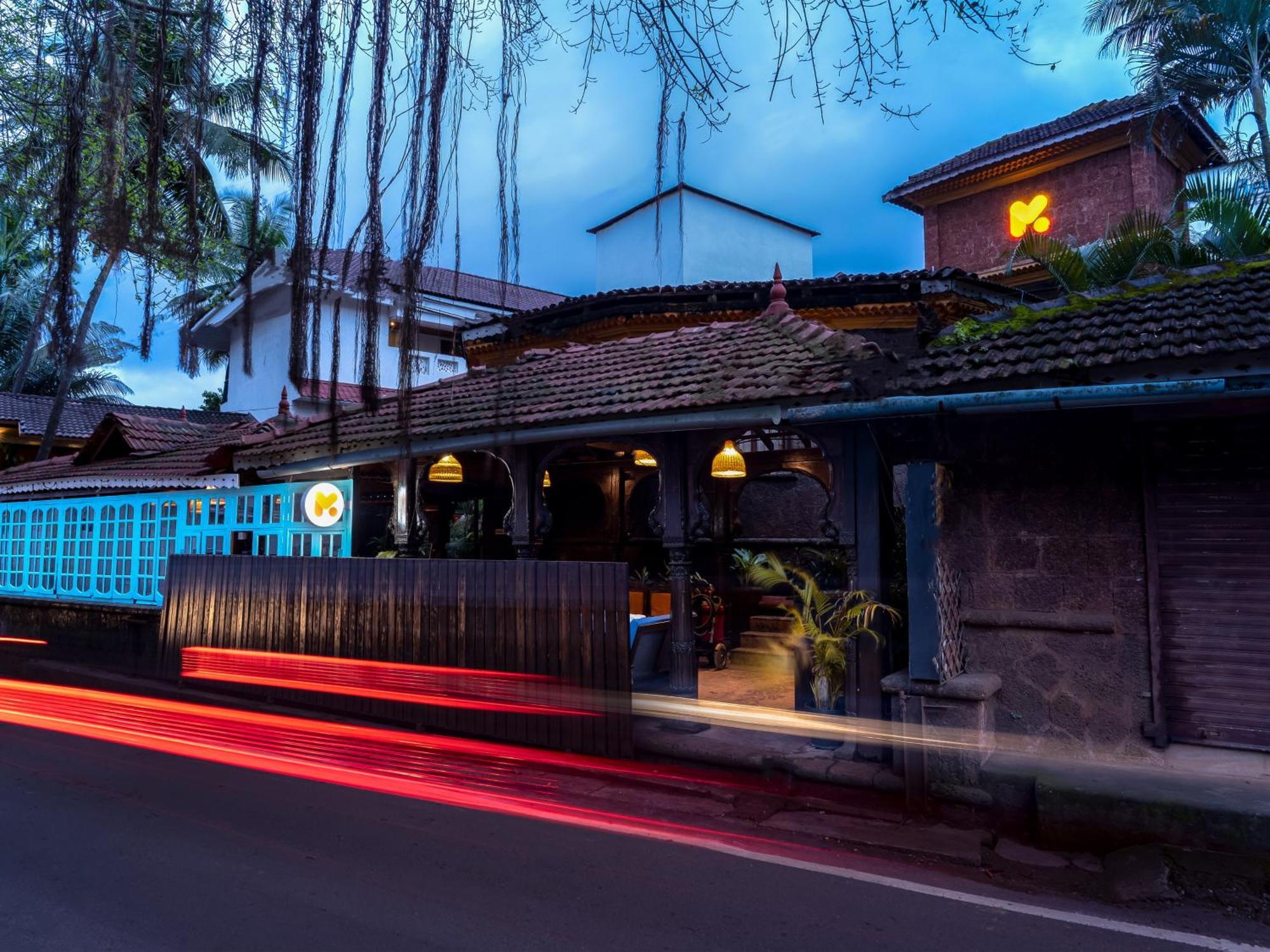 Madpackers Goa Anjuna - Bar Bagian luar foto