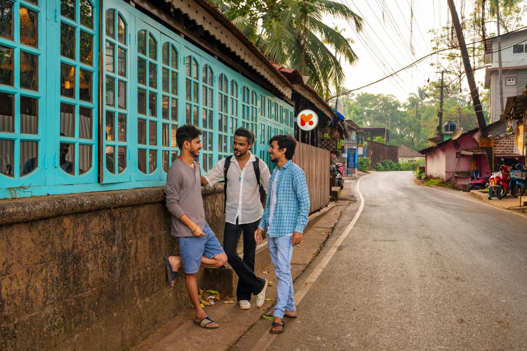 Madpackers Goa Anjuna - Bar Bagian luar foto
